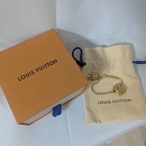 Louis Vuitton LV Gold Bracelet with Box and Dustbag